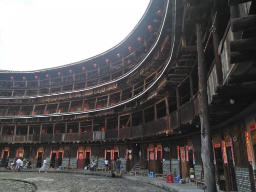 福建土樓內部結構