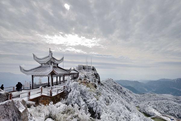 德化九仙山霧凇