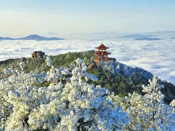 德化九仙山霧凇