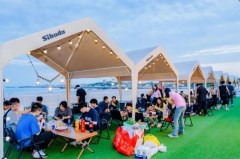 「企業團建」惠安月亮灣團建-沙灘團建BBQ-篝火晚會！體驗漁家拉網捕魚！